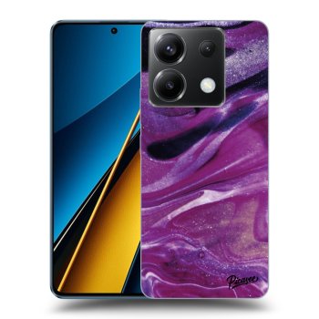 Picasee ULTIMATE CASE pro Xiaomi Poco X6 - Purple glitter