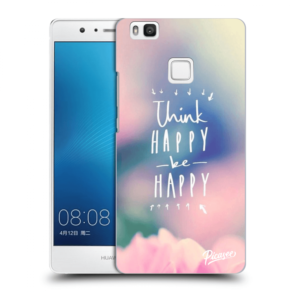 Picasee silikónový prehľadný obal pre Huawei P9 Lite - Think happy be happy