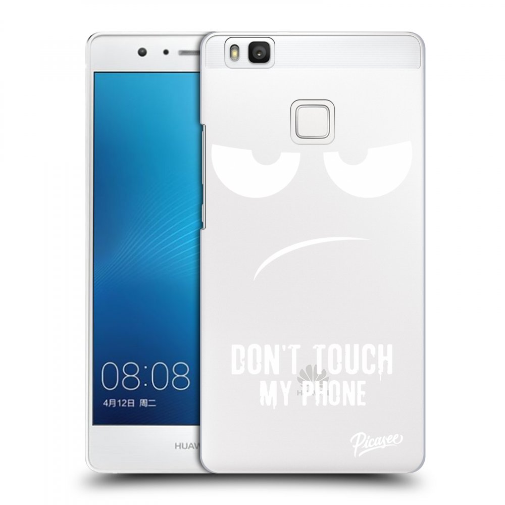 Picasee silikónový prehľadný obal pre Huawei P9 Lite - Don't Touch My Phone
