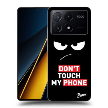 Obal pre Xiaomi Poco X6 Pro - Angry Eyes - Transparent