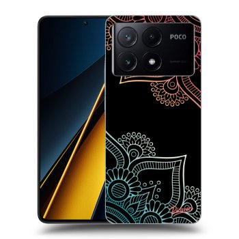Obal pre Xiaomi Poco X6 Pro - Flowers pattern