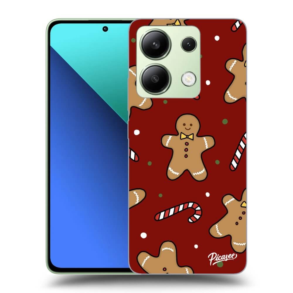 Picasee silikónový prehľadný obal pre Xiaomi Redmi Note 13 5G - Gingerbread 2