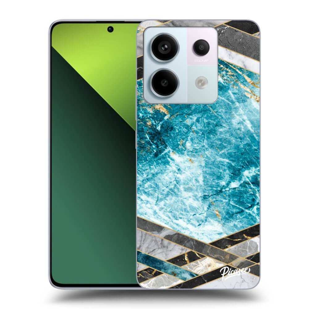 Picasee ULTIMATE CASE pro Xiaomi Redmi Note 13 Pro 5G - Blue geometry