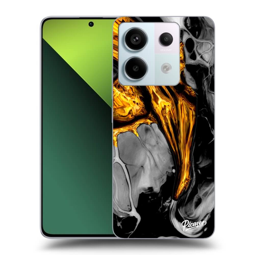 Picasee ULTIMATE CASE pro Xiaomi Redmi Note 13 Pro 5G - Black Gold