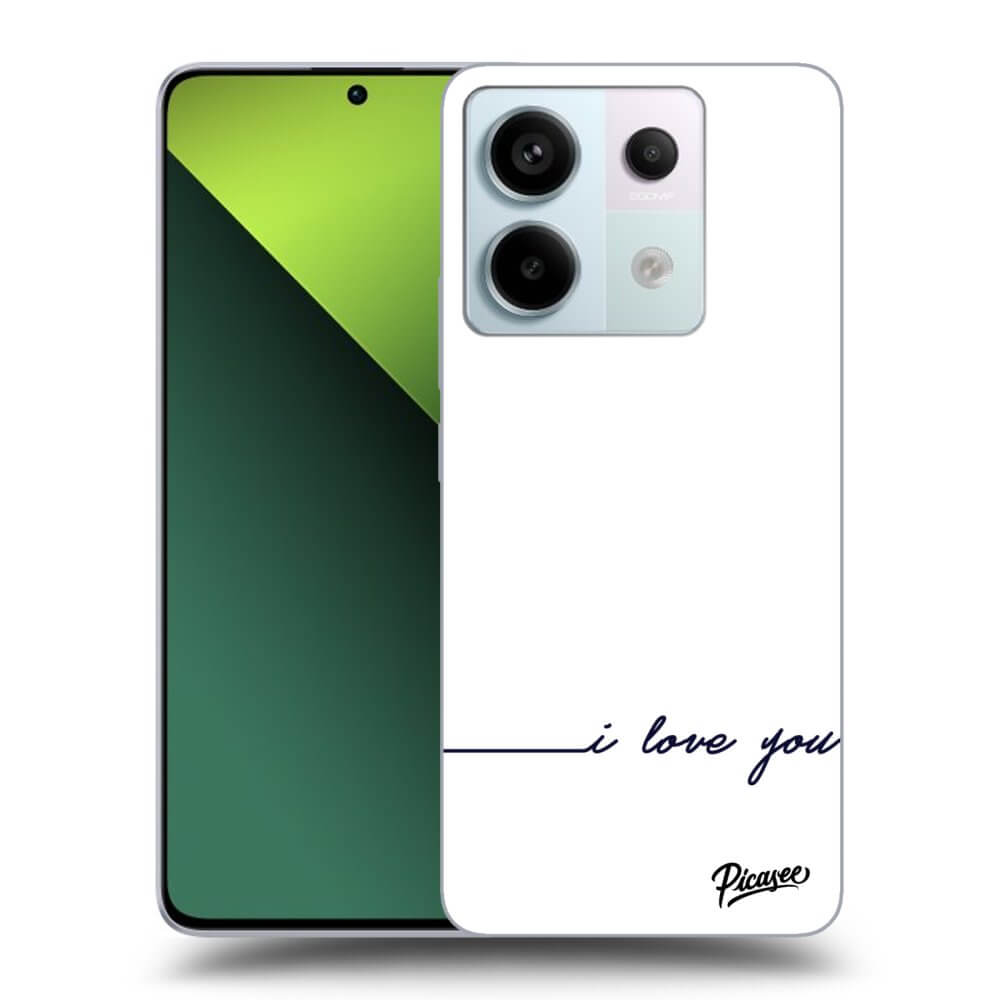Picasee ULTIMATE CASE pro Xiaomi Redmi Note 13 Pro 5G - Milujem ťa
