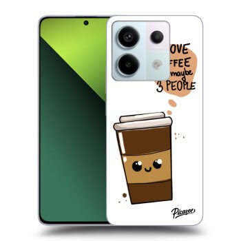 Obal pre Xiaomi Redmi Note 13 Pro 5G - Cute coffee
