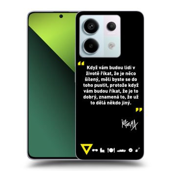 Obal pre Xiaomi Redmi Note 13 Pro 5G - Kazma - MĚLI BYSTE SE DO TOHO PUSTIT
