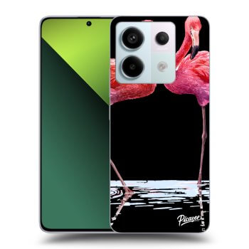 Obal pre Xiaomi Redmi Note 13 Pro 5G - Flamingos couple