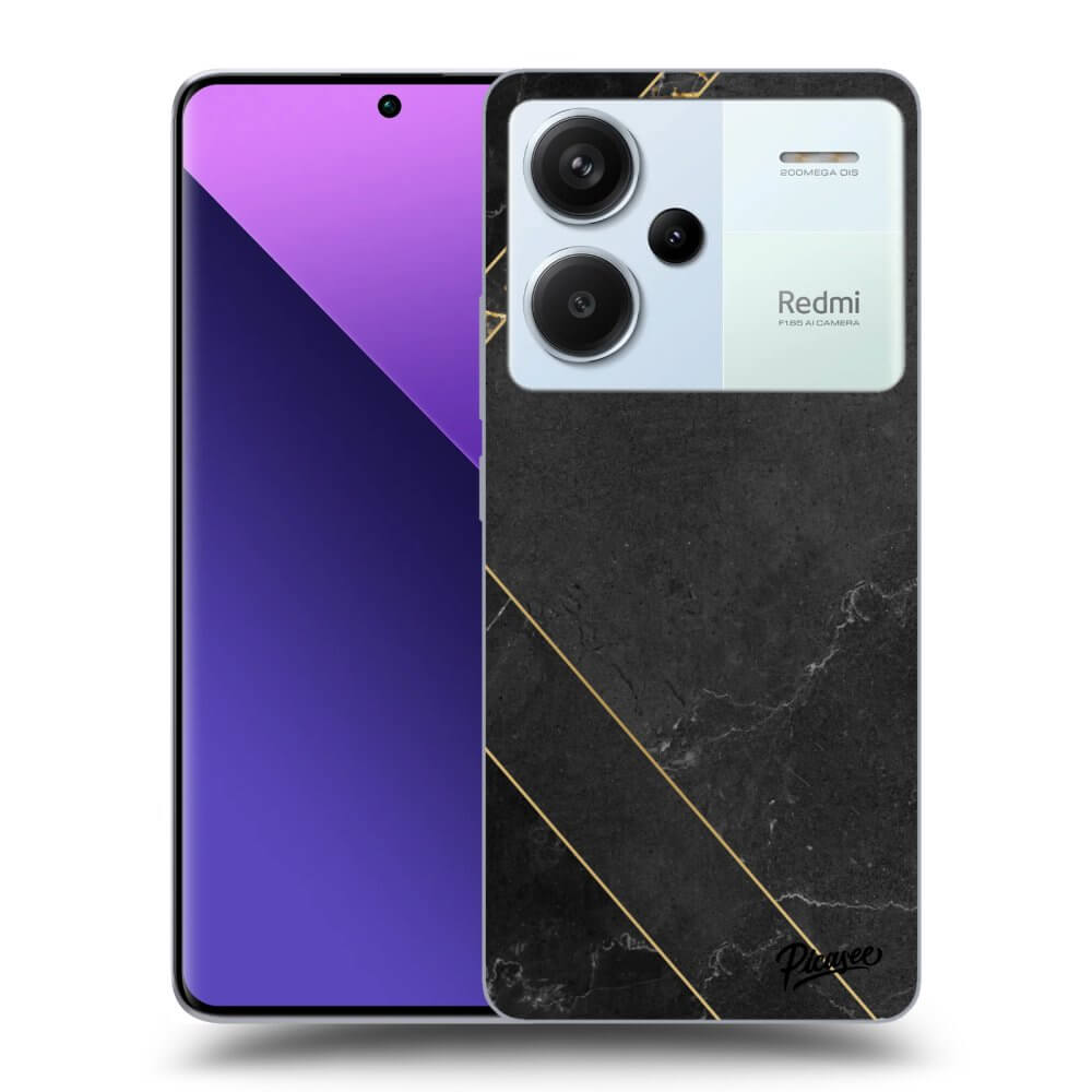 Picasee ULTIMATE CASE pro Xiaomi Redmi Note 13 Pro+ 5G - Black tile
