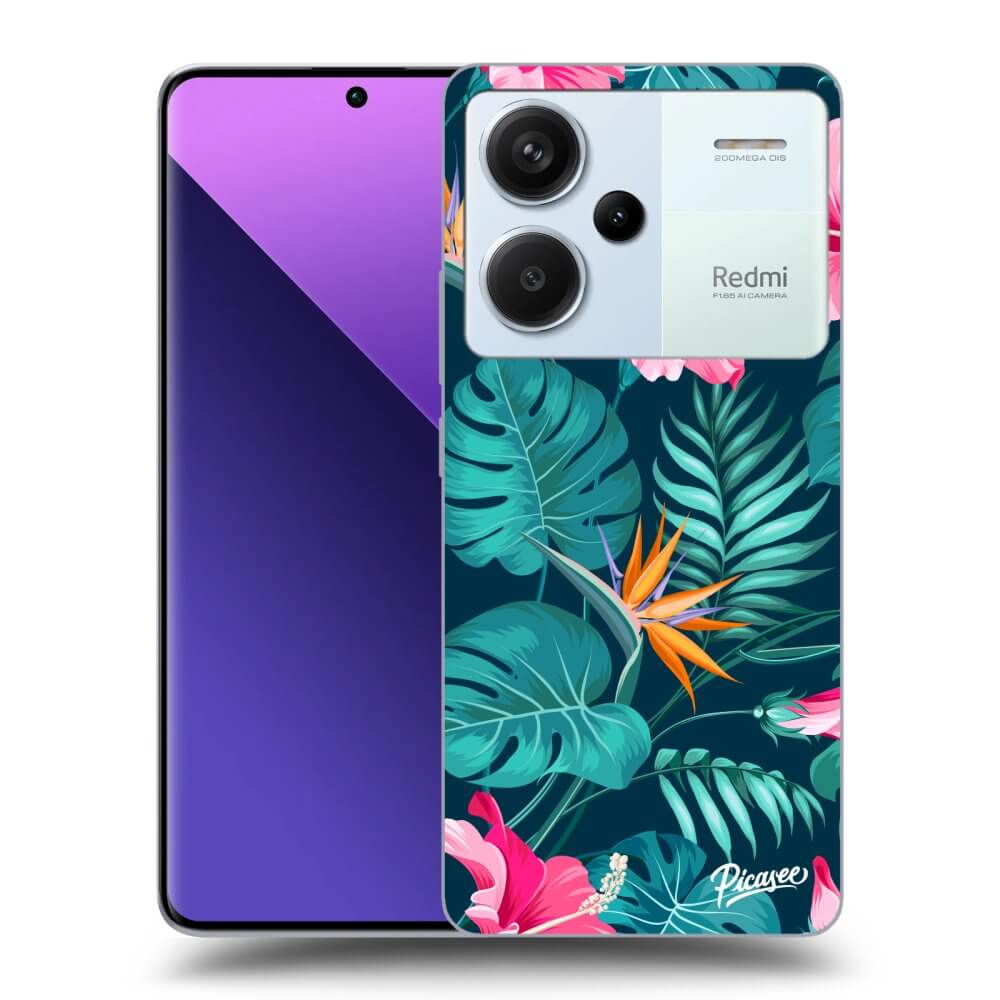 Picasee ULTIMATE CASE pro Xiaomi Redmi Note 13 Pro+ 5G - Pink Monstera