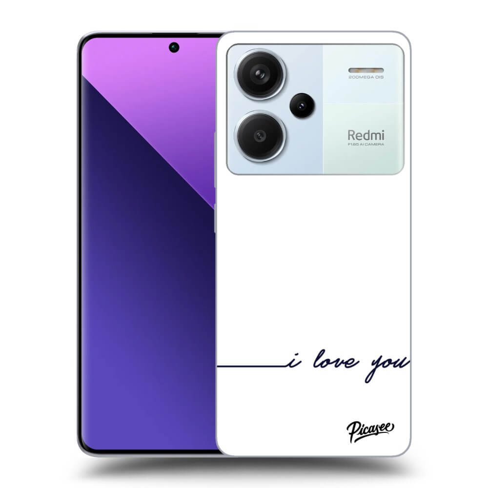 Picasee ULTIMATE CASE pro Xiaomi Redmi Note 13 Pro+ 5G - Milujem ťa