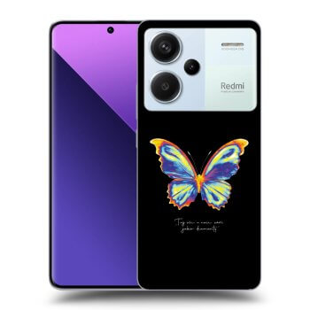 Obal pre Xiaomi Redmi Note 13 Pro+ 5G - Diamanty Black