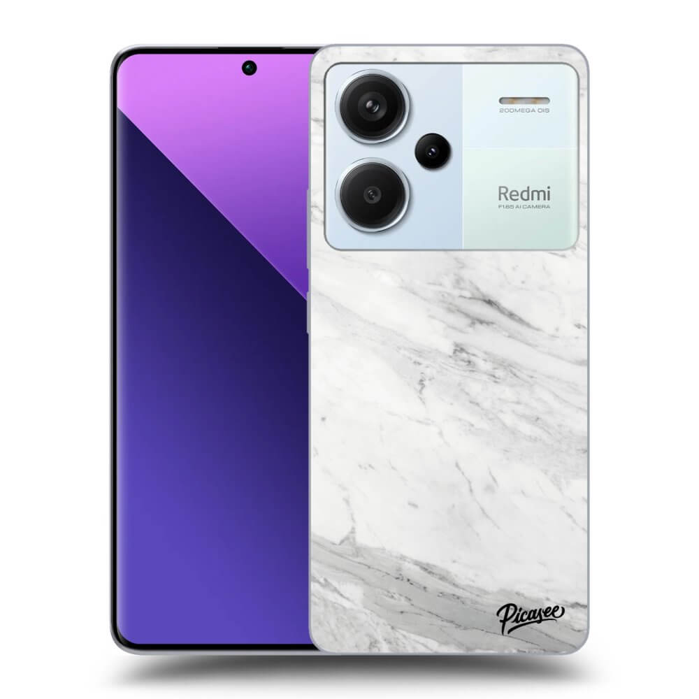 Picasee ULTIMATE CASE pro Xiaomi Redmi Note 13 Pro+ 5G - White marble