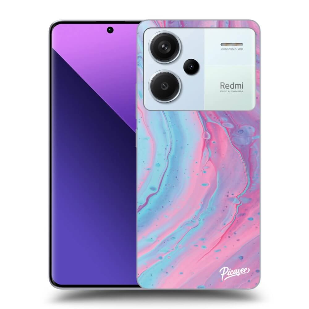 Picasee ULTIMATE CASE pro Xiaomi Redmi Note 13 Pro+ 5G - Pink liquid