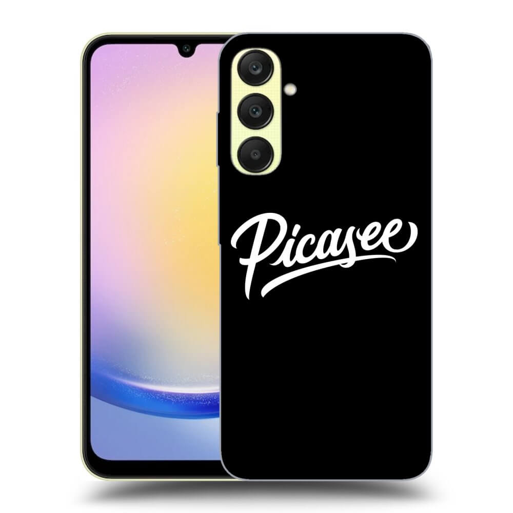 Picasee ULTIMATE CASE pro Samsung Galaxy A25 A256B 5G - Picasee - old logo - white