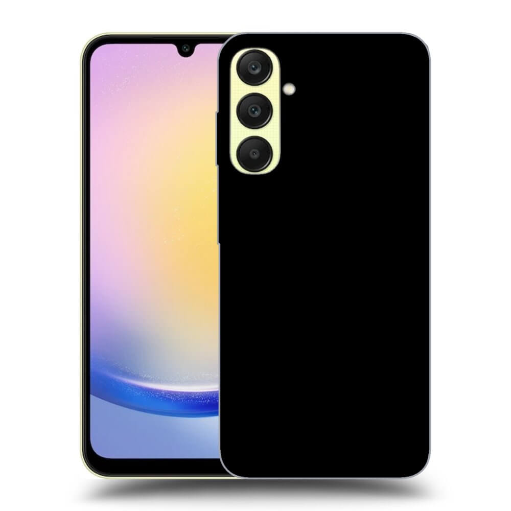 Picasee silikónový čierny obal pre Samsung Galaxy A25 A256B 5G - Separ - Black On Black 1