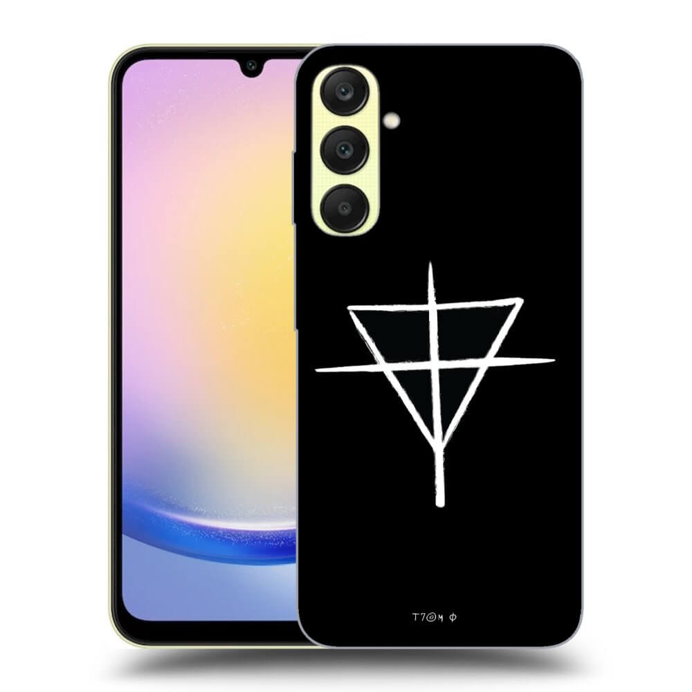 Picasee silikónový čierny obal pre Samsung Galaxy A25 A256B 5G - ONEMANSHOW THE GAME