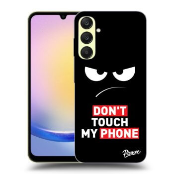 Obal pre Samsung Galaxy A25 A256B 5G - Angry Eyes - Transparent