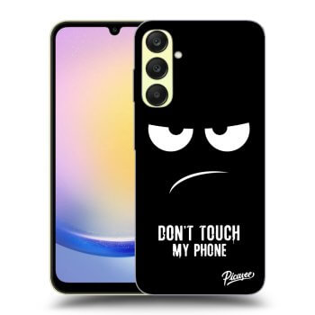 Picasee ULTIMATE CASE pro Samsung Galaxy A25 A256B 5G - Don't Touch My Phone