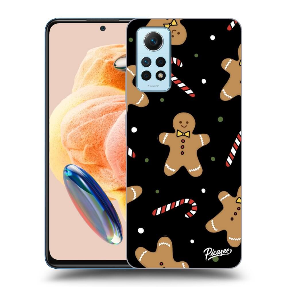 Picasee silikónový čierny obal pre Xiaomi Redmi Note 12 Pro 4G - Gingerbread