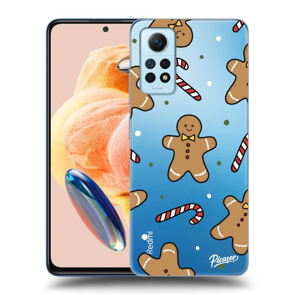 Picasee silikónový prehľadný obal pre Xiaomi Redmi Note 12 Pro 4G - Gingerbread