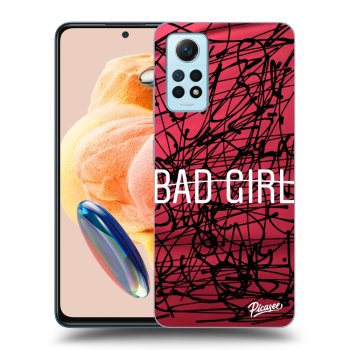 Picasee silikónový prehľadný obal pre Xiaomi Redmi Note 12 Pro 4G - Bad girl