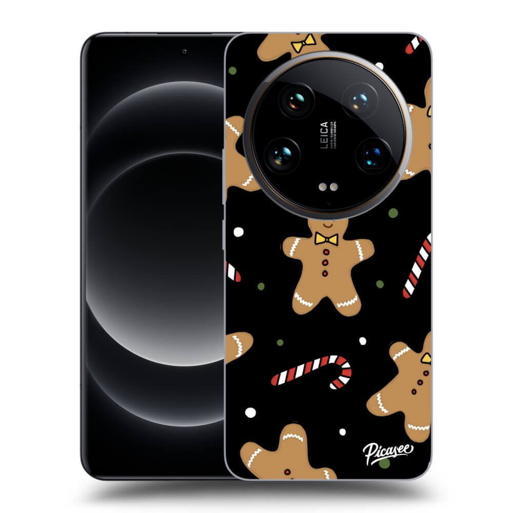 Picasee silikónový čierny obal pre Xiaomi 14 Ultra - Gingerbread