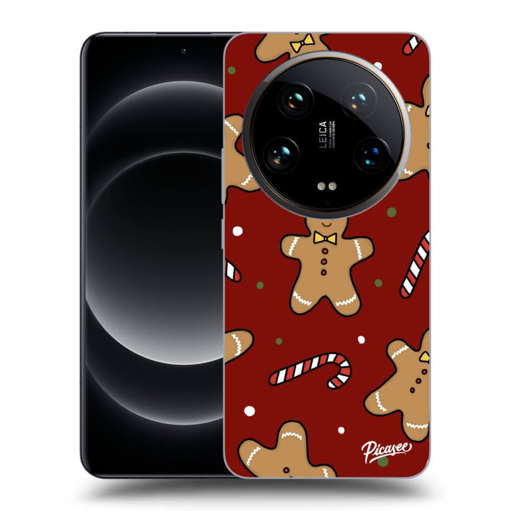 Picasee silikónový čierny obal pre Xiaomi 14 Ultra - Gingerbread 2