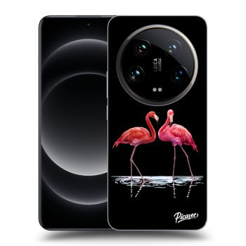 Obal pre Xiaomi 14 Ultra - Flamingos couple