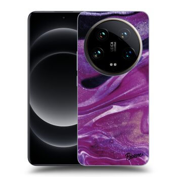 Obal pre Xiaomi 14 Ultra - Purple glitter