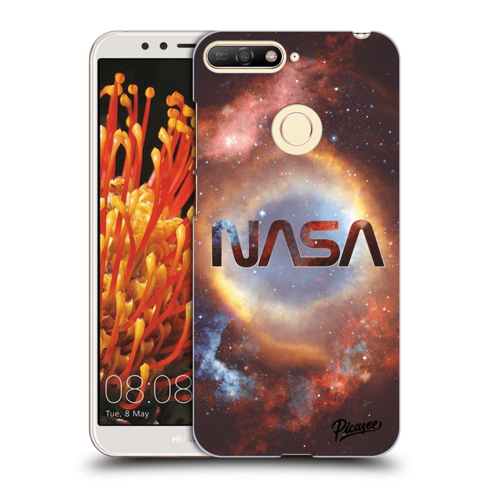 Picasee silikónový čierny obal pre Huawei Y6 Prime 2018 - Nebula
