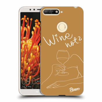 Picasee ULTIMATE CASE pro Huawei Y6 Prime 2018 - Wine not