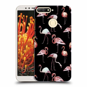 Picasee ULTIMATE CASE pro Huawei Y6 Prime 2018 - Flamingos
