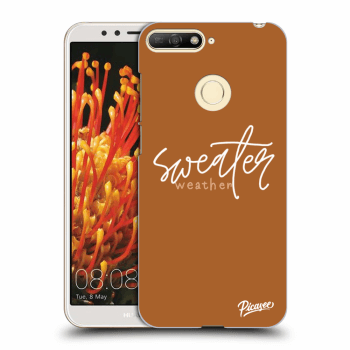 Picasee ULTIMATE CASE pro Huawei Y6 Prime 2018 - Sweater weather