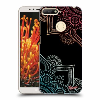 Obal pre Huawei Y6 Prime 2018 - Flowers pattern