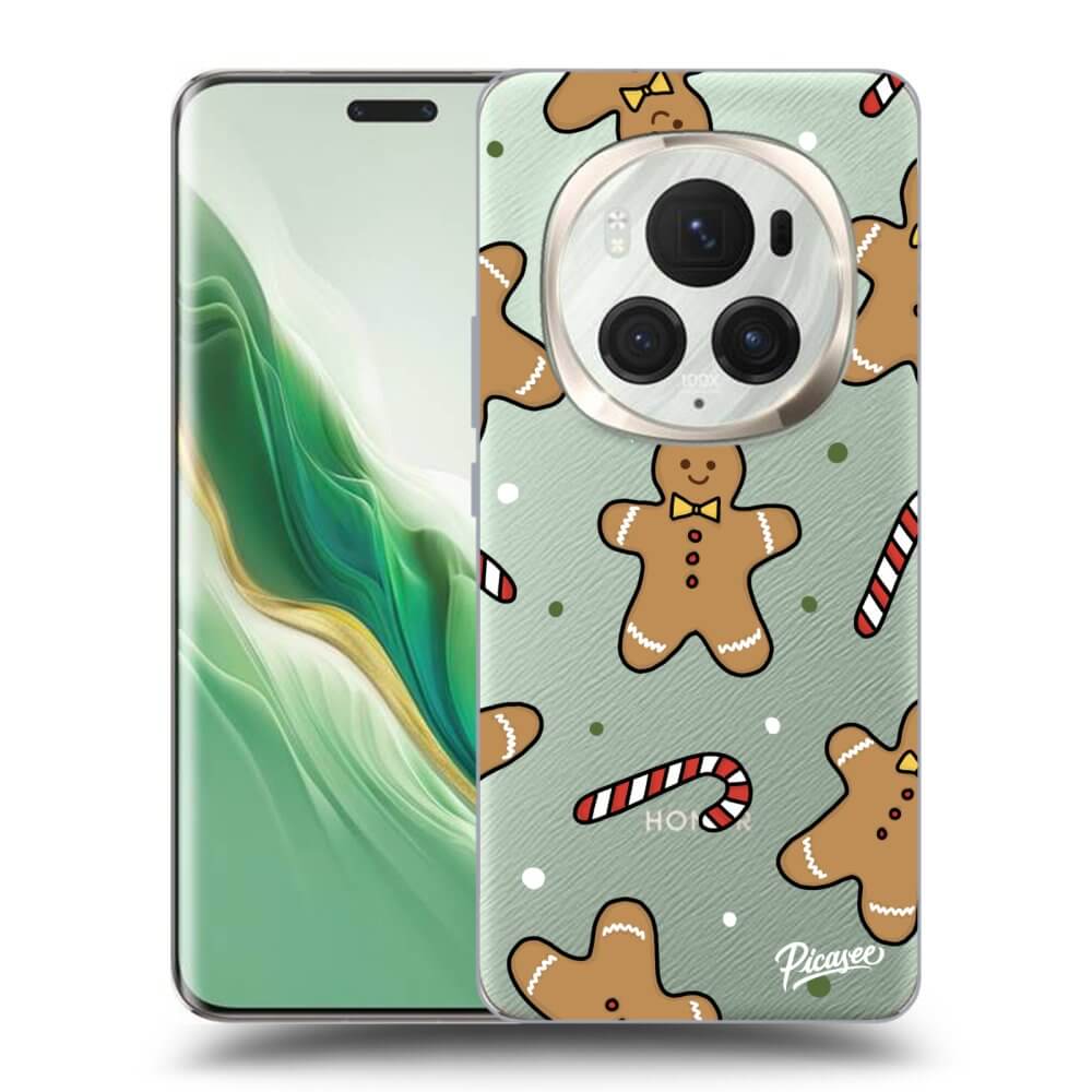 Picasee silikónový prehľadný obal pre Honor Magic6 Pro - Gingerbread