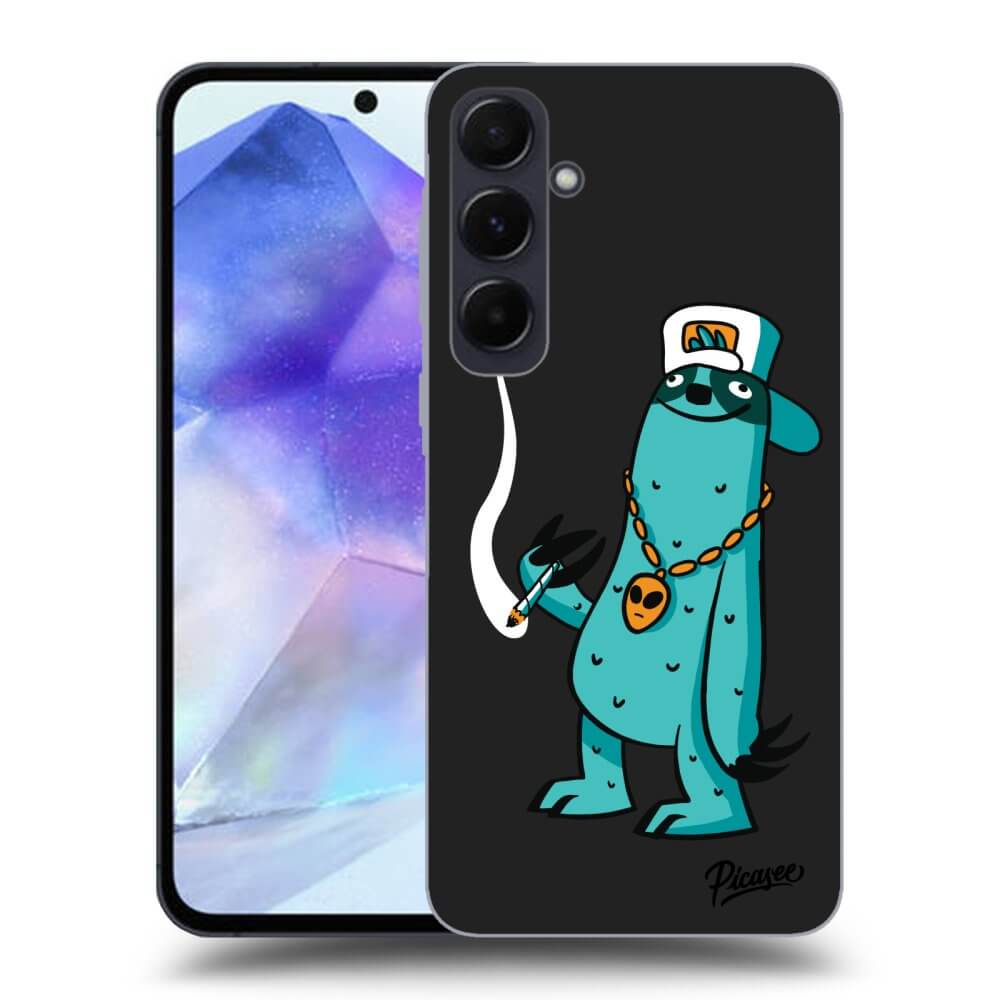 Picasee silikónový čierny obal pre Samsung Galaxy A55 5G A556B - Earth - Je mi fajn