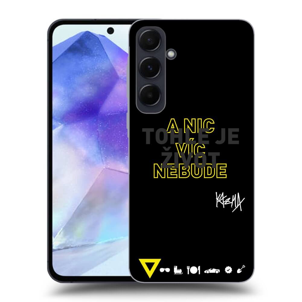 Picasee ULTIMATE CASE pro Samsung Galaxy A55 5G A556B - Kazma - TOHLE JE ŽIVOT A NIC VÍC NEBUDE