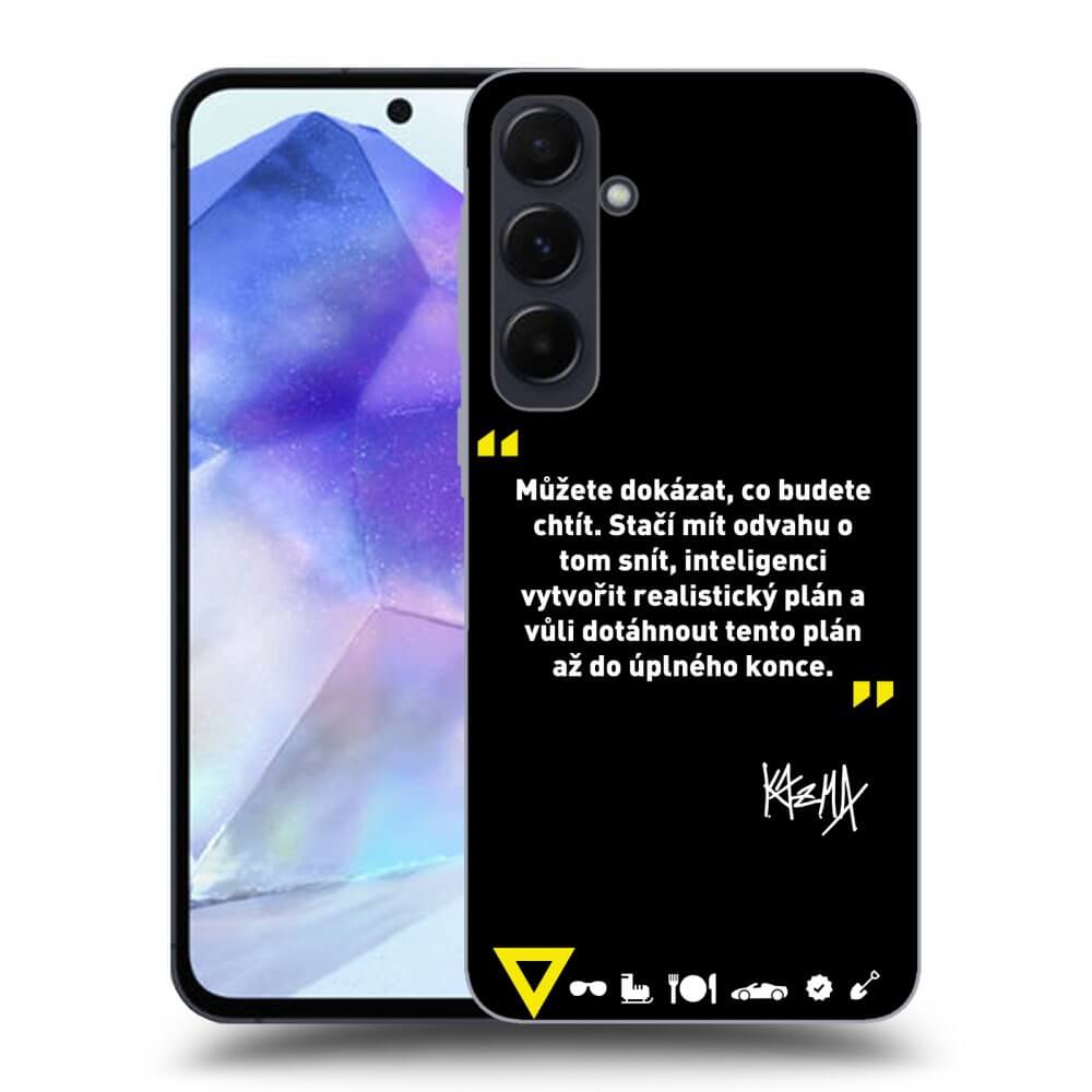 Picasee ULTIMATE CASE pro Samsung Galaxy A55 5G A556B - Kazma - MŮŽETE DOKÁZAT, CO BUDETE CHTÍT