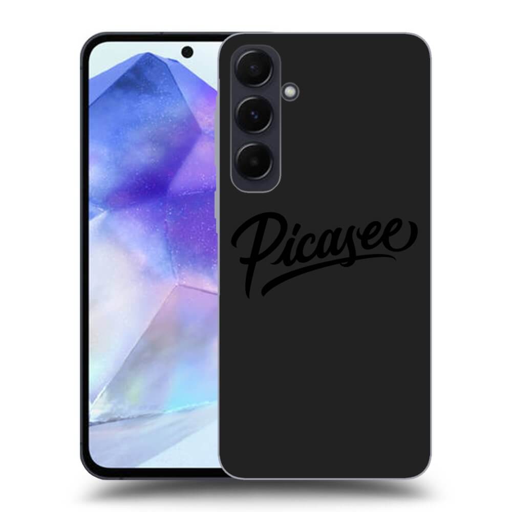 Picasee silikónový čierny obal pre Samsung Galaxy A55 5G A556B - Picasee - old logo - black