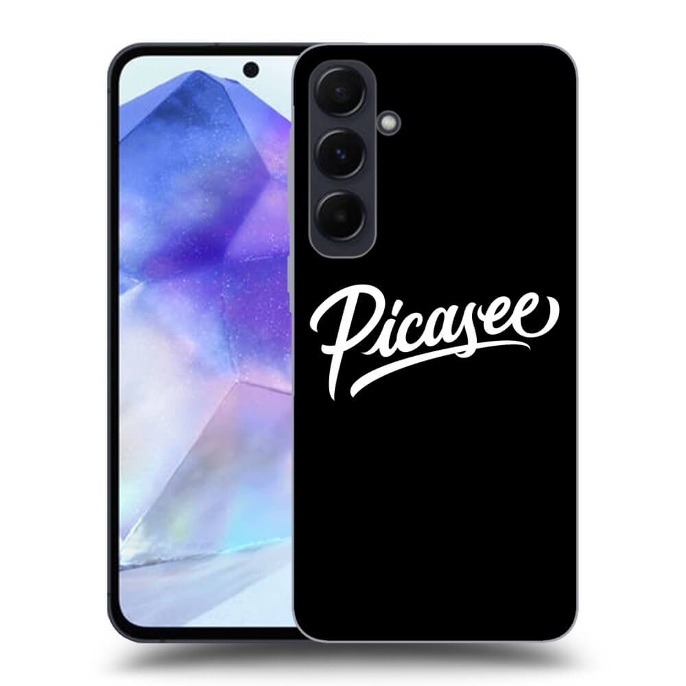 Picasee ULTIMATE CASE pro Samsung Galaxy A55 5G A556B - Picasee - old logo - white