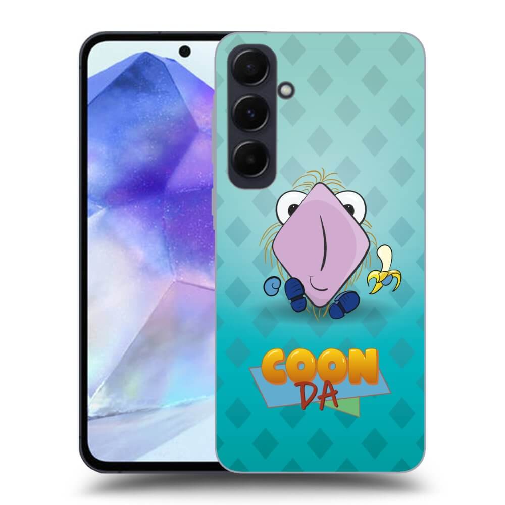Picasee silikónový čierny obal pre Samsung Galaxy A55 5G A556B - COONDA chlupatka světlá