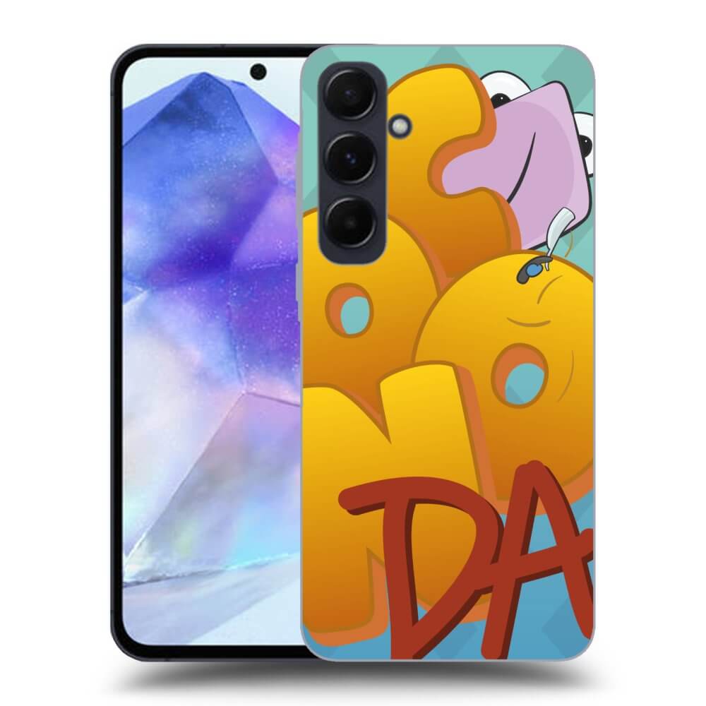 Picasee silikónový čierny obal pre Samsung Galaxy A55 5G A556B - Obří COONDA