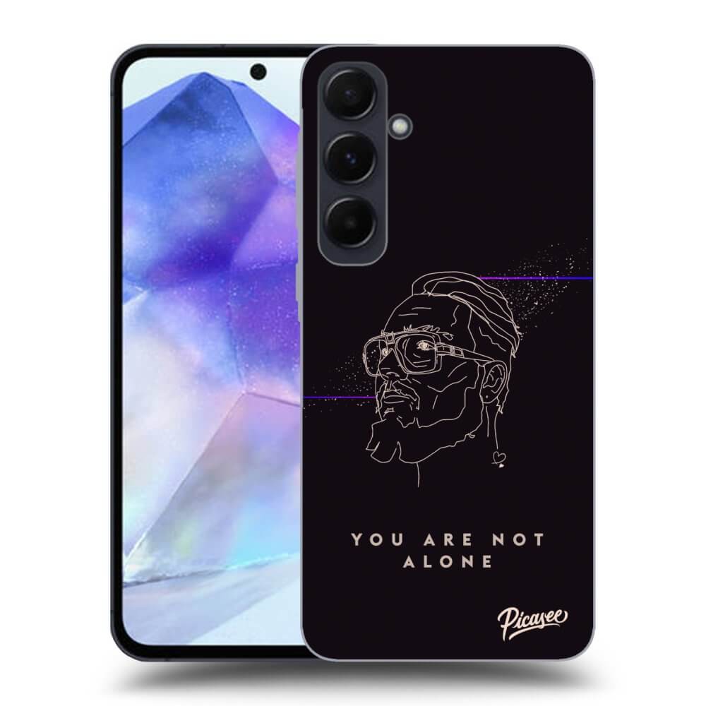 Picasee silikónový prehľadný obal pre Samsung Galaxy A55 5G A556B - You are not alone
