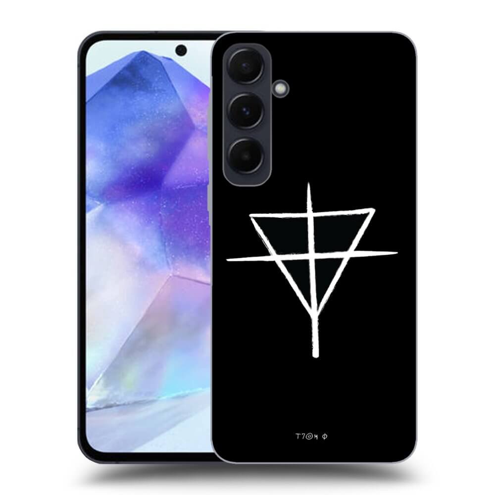 Picasee silikónový čierny obal pre Samsung Galaxy A55 5G A556B - ONEMANSHOW THE GAME