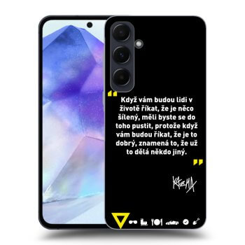 Obal pre Samsung Galaxy A55 5G A556B - Kazma - MĚLI BYSTE SE DO TOHO PUSTIT