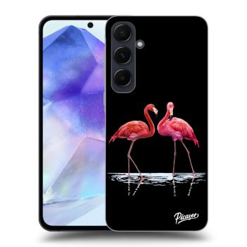 Obal pre Samsung Galaxy A55 A556B - Flamingos couple