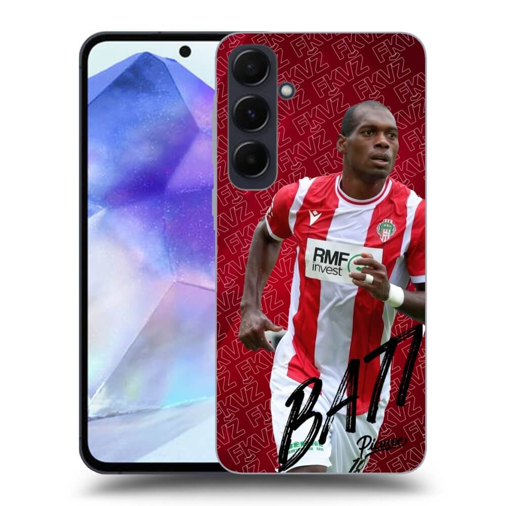 Picasee silikónový prehľadný obal pre Samsung Galaxy A55 5G A556B - FK Viktoria Žižkov F