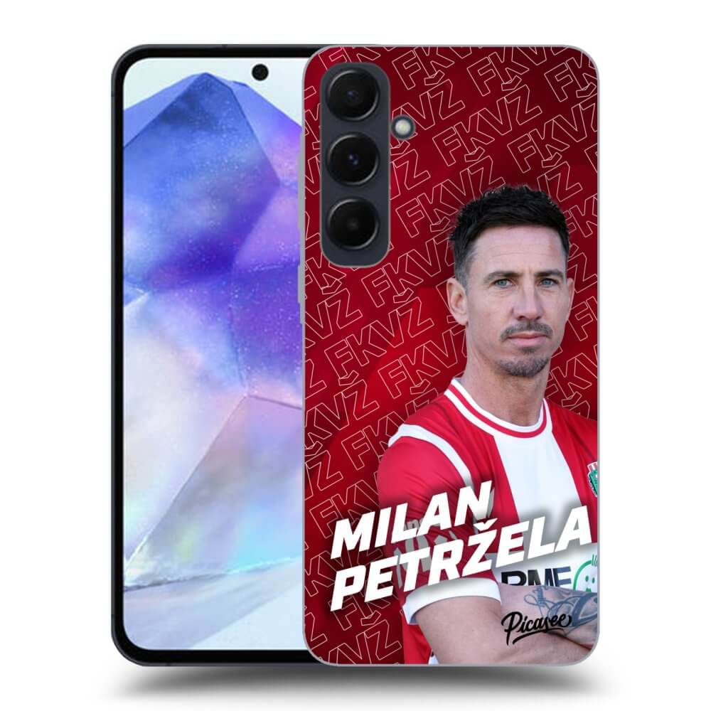Picasee silikónový prehľadný obal pre Samsung Galaxy A55 5G A556B - FK Viktoria Žižkov I