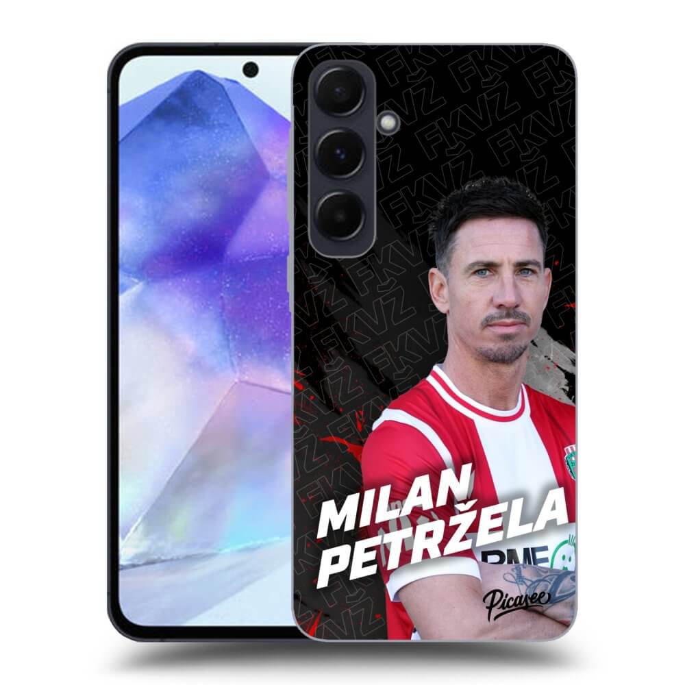 Picasee silikónový prehľadný obal pre Samsung Galaxy A55 5G A556B - FK Viktoria Žižkov K